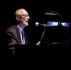 David Shire at piano